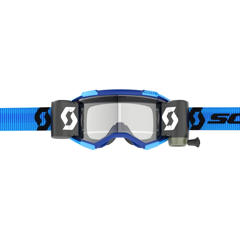 Gogle motocrossowe Scott Fury WFS niebiesko-czarne