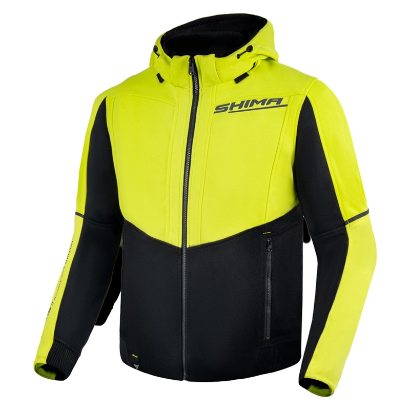 Bluza motocyklowa Shima Daybreaker fluo żółto-czarna