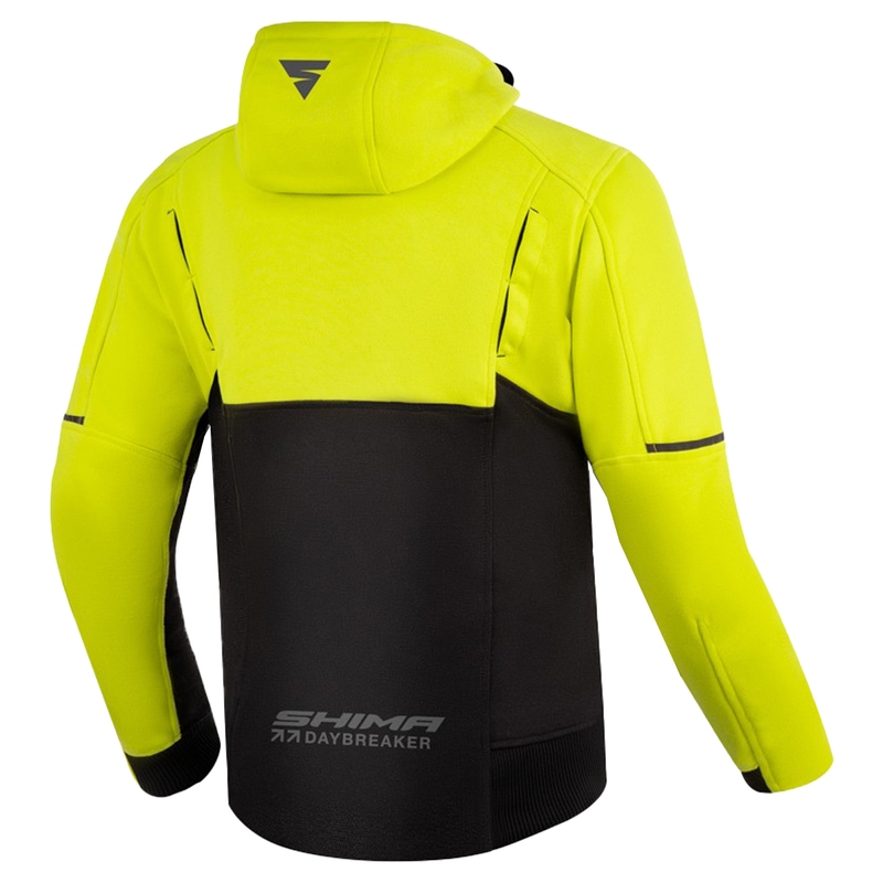 Bluza motocyklowa Shima Daybreaker fluo żółto-czarna