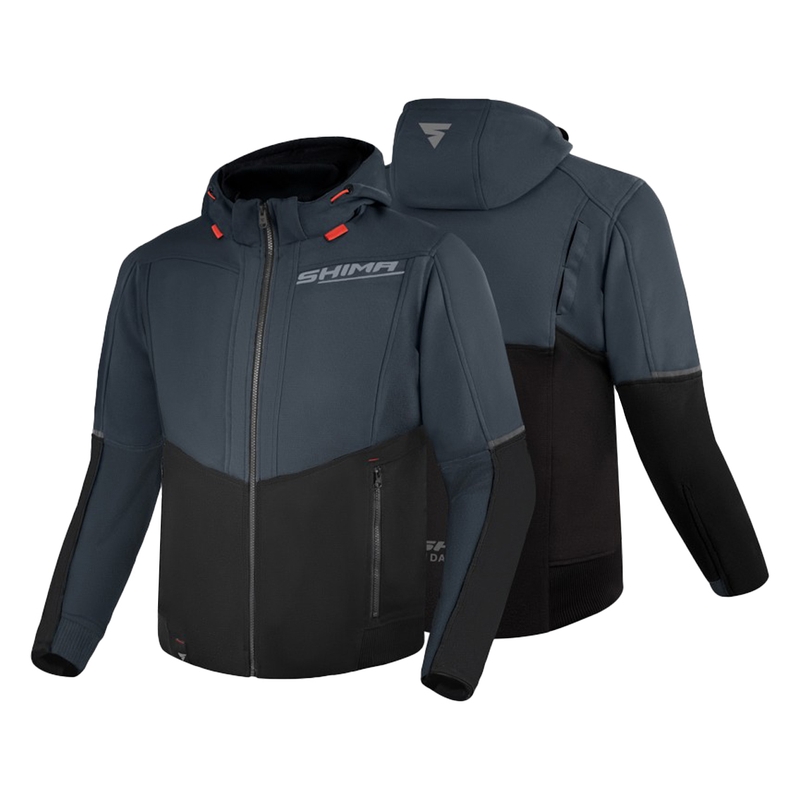 Szaro-czarna bluza motocyklowa Shima Daybreaker