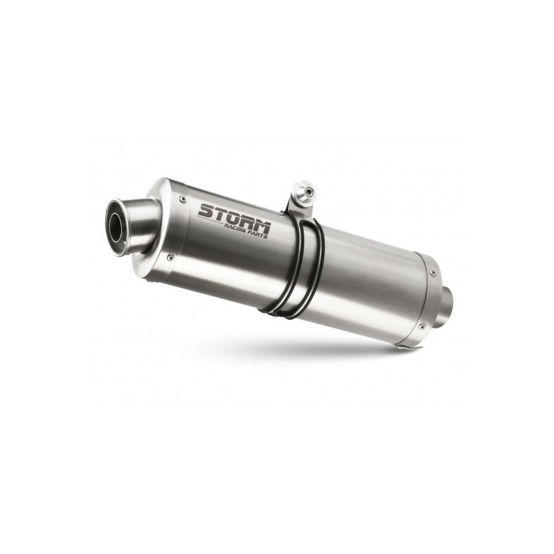 Silencer STORM OVAL Stainless Steel