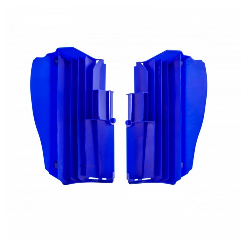 Radiator Louvers POLISPORT blue yam 98 for YAMAHA YZ 250 F 2024-2026, YAMAHA YZ 450 F 2023-2026