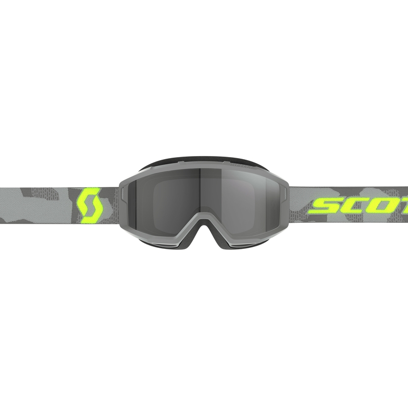 Gogle motocrossowe SCOTT Primal Sand Dust szaro-fluo żółte