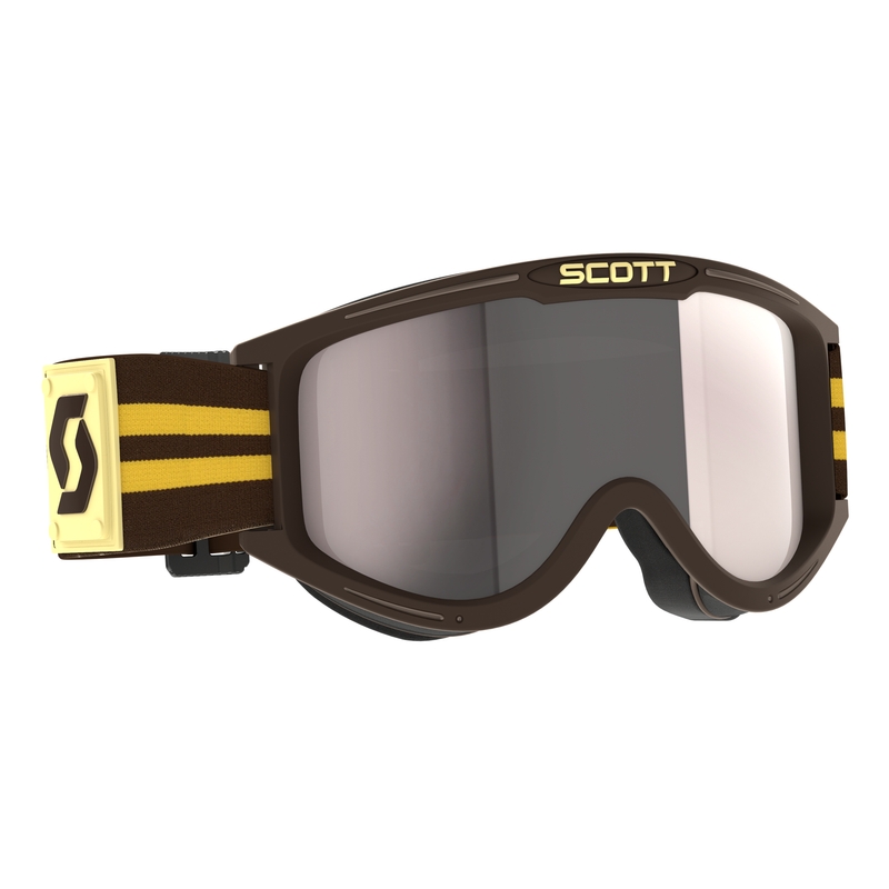 Gogle motocrossowe SCOTT 89X Era brązowo-srebrne