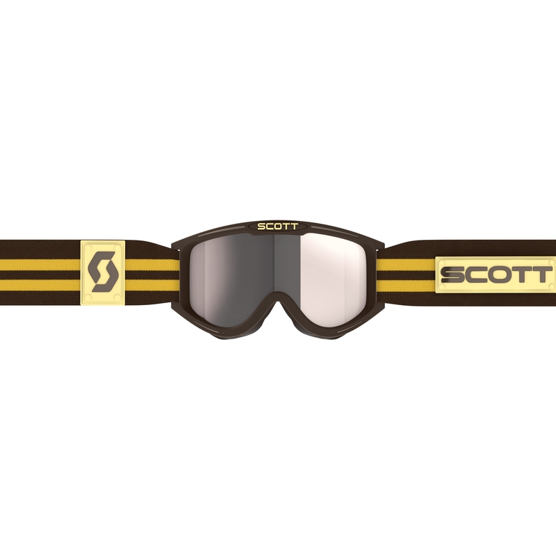 Gogle motocrossowe SCOTT 89X Era brązowo-srebrne