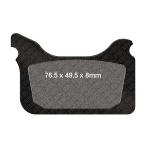 Brake pads EBC EPFA405HH