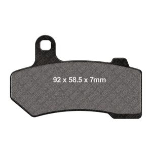 Brake pads EBC EPFA409HH