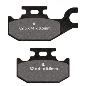 Brake pads EBC SFA413HH