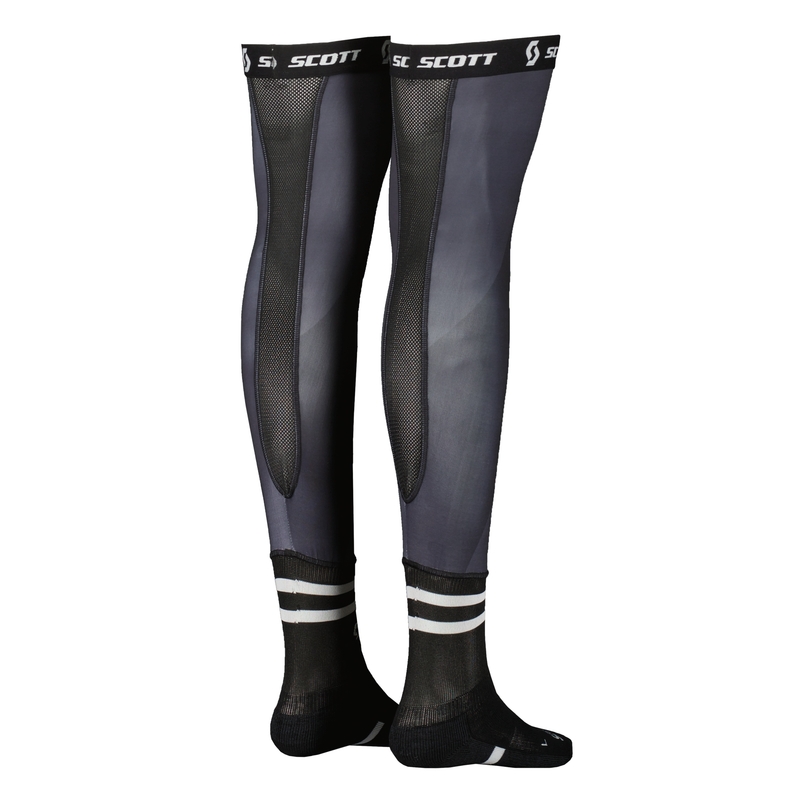 Podkolanówki SCOTT Knee Brace czarno-białe