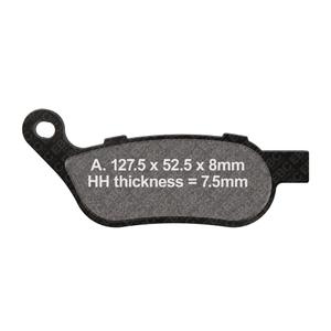 Brake pads EBC EPFA458HH