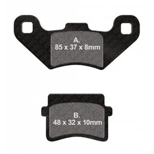 Brake pads EBC FA416TT