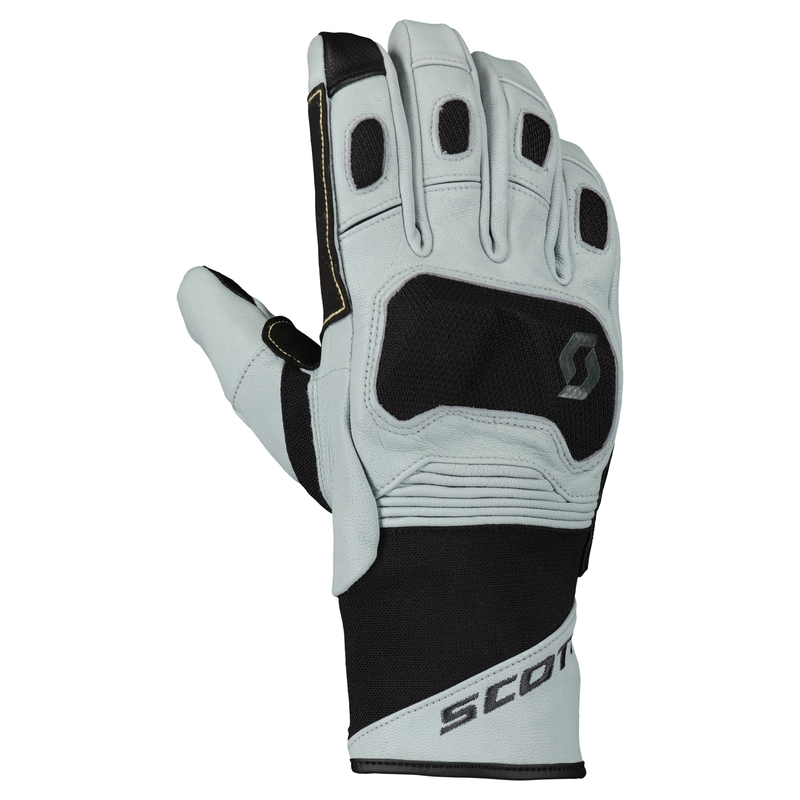 Rękawiczki motocyklowe SCOTT PRIORITY GTX szaro-czarne
