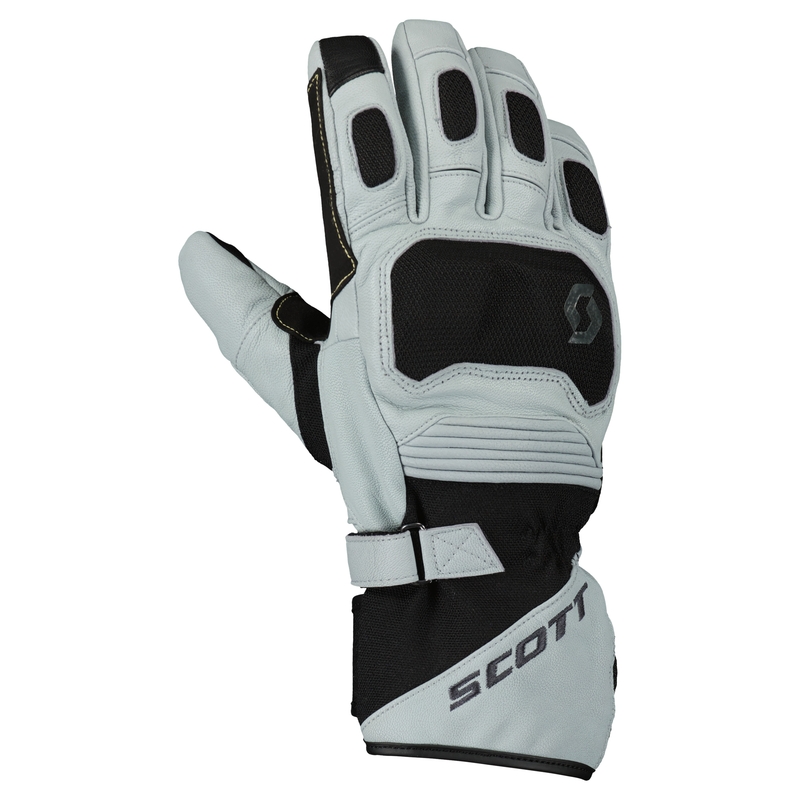 Rękawiczki motocyklowe SCOTT PRIORITY PRO GTX czarno-szare