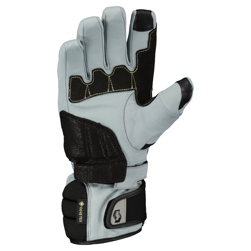 Rękawiczki motocyklowe SCOTT PRIORITY PRO GTX czarno-szare