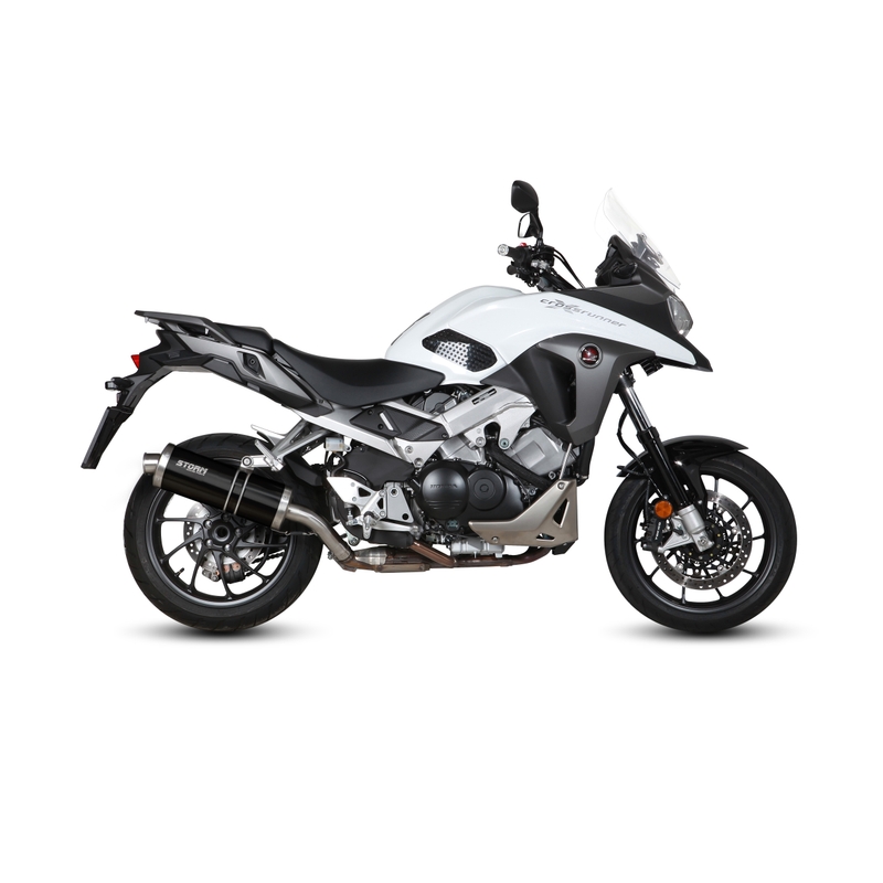 Silencer STORM OVAL Steel black
