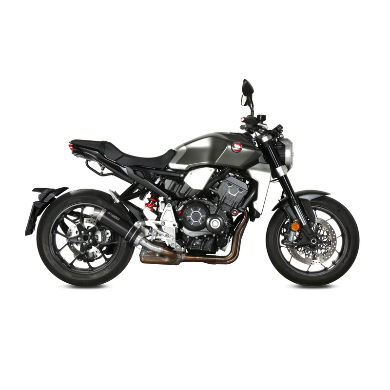 Silencer STORM GP Steel black for HONDA CB 1000 R, RA (ABS) 2018-2024, HONDA CB 1000 R Neo Sports Café 2018-2024