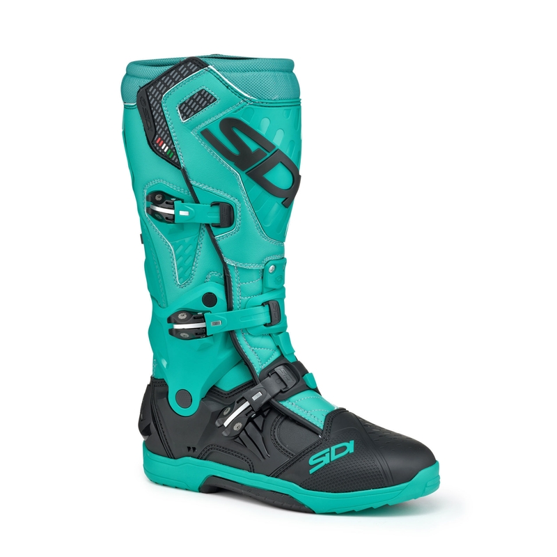 Buty motocyklowe SiDi Crossair czarno-miętowe