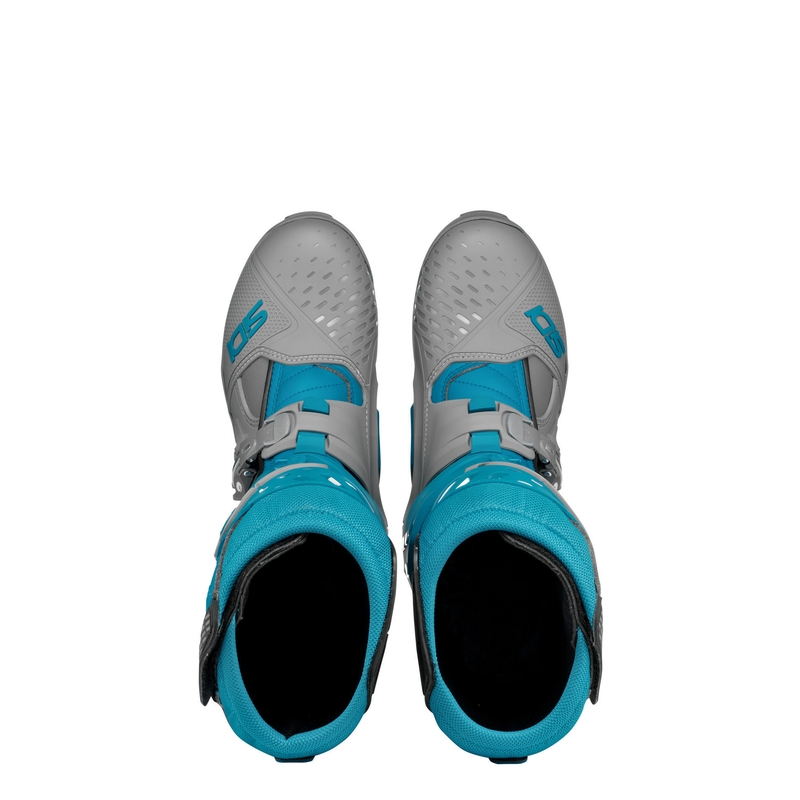 Buty motocyklowe SiDi Crossair szaro-niebieskie