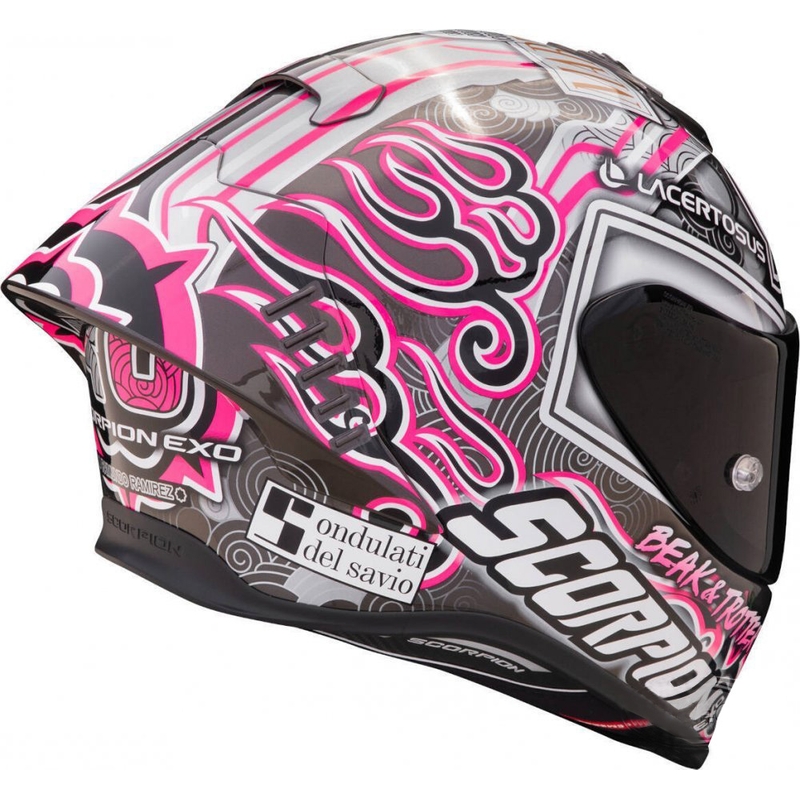 Integralny kask motocyklowy SCORPION EXO-R1 FIM Racing #1 AIR CANET Aron Canet