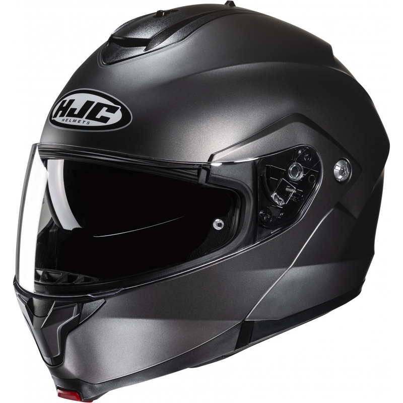 Kask motocyklowy składany HJC C91N Solidny, półpłaski tytan
