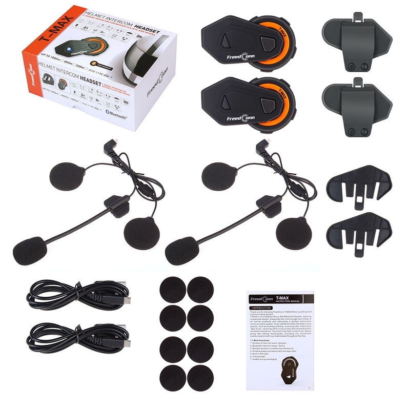Zestaw 2 szt. Bluetooth Intercomu T-MAX