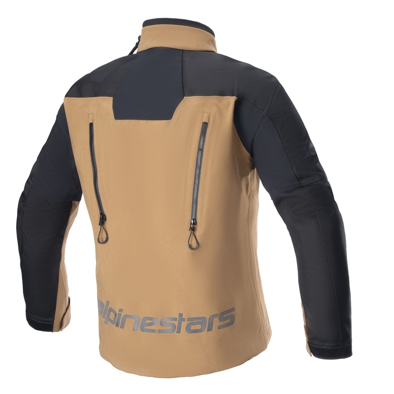 Kurtka motocyklowa Alpinestars Hyde XT Drystar XF w kolorze piaskowo-czarnym