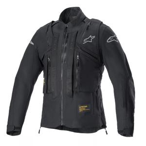 Kurtka motocyklowa Alpinestars Techdura czarno-odblaskowa
