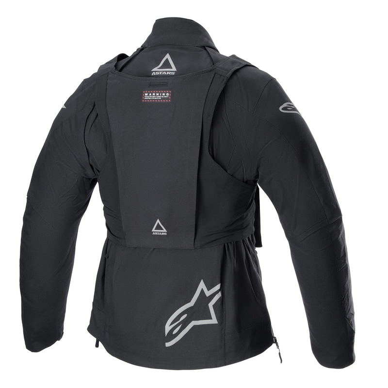Kurtka motocyklowa Alpinestars Techdura czarno-odblaskowa