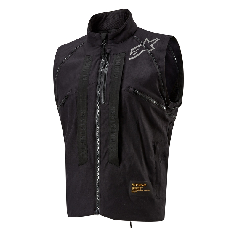 Kurtka motocyklowa Alpinestars Techdura czarno-odblaskowa