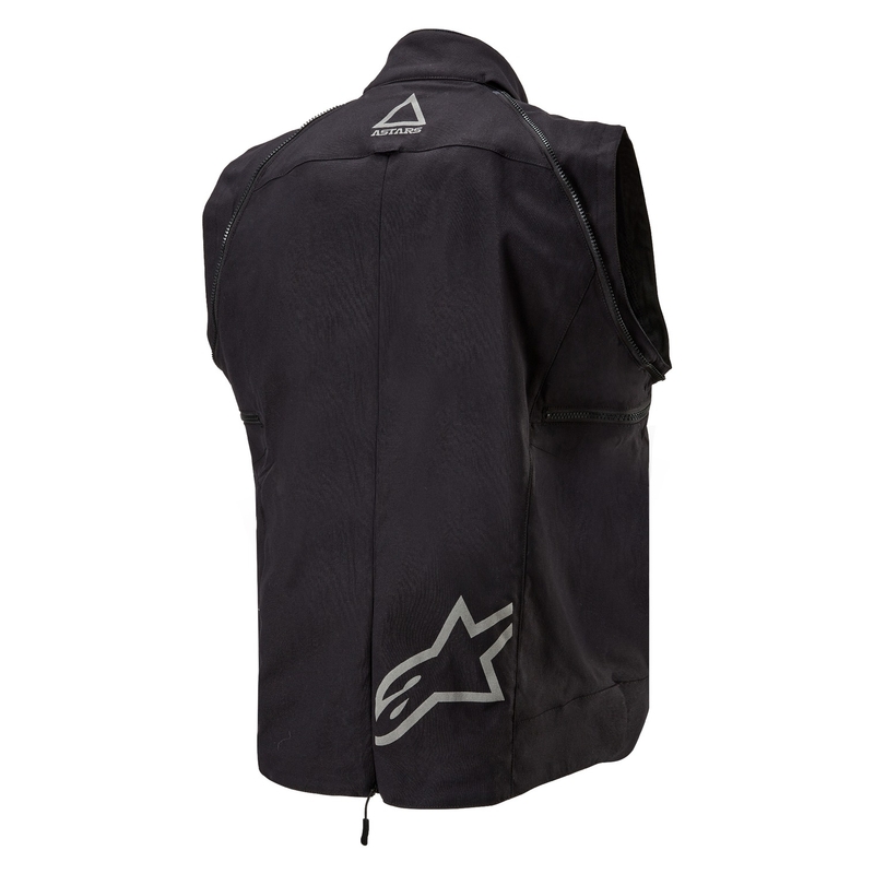 Kurtka motocyklowa Alpinestars Techdura czarno-odblaskowa