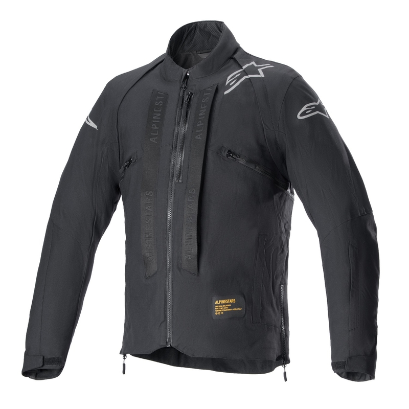 Kurtka motocyklowa Alpinestars Techdura czarno-odblaskowa