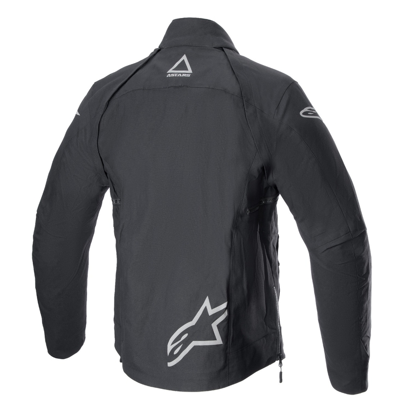 Kurtka motocyklowa Alpinestars Techdura czarno-odblaskowa