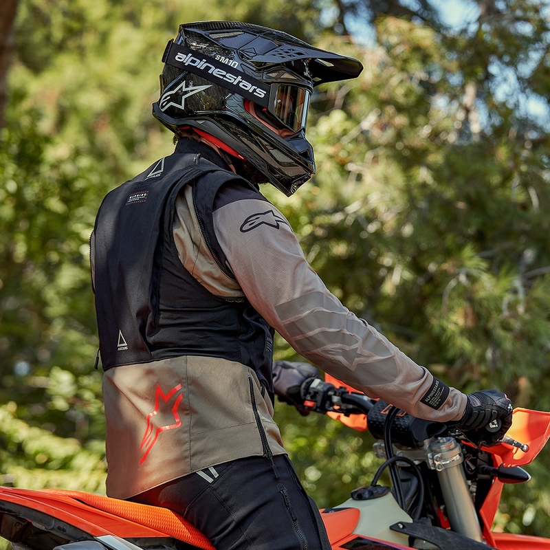 Kurtka motocyklowa Alpinestars Techdura czarno-odblaskowa