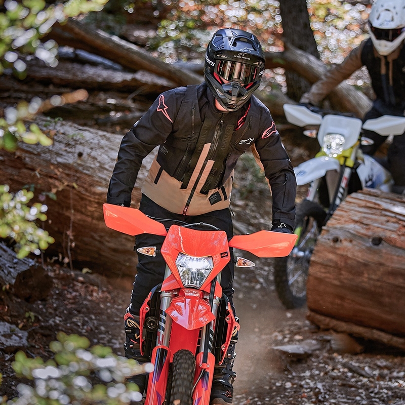 Kurtka motocyklowa Alpinestars Techdura czarno-odblaskowa