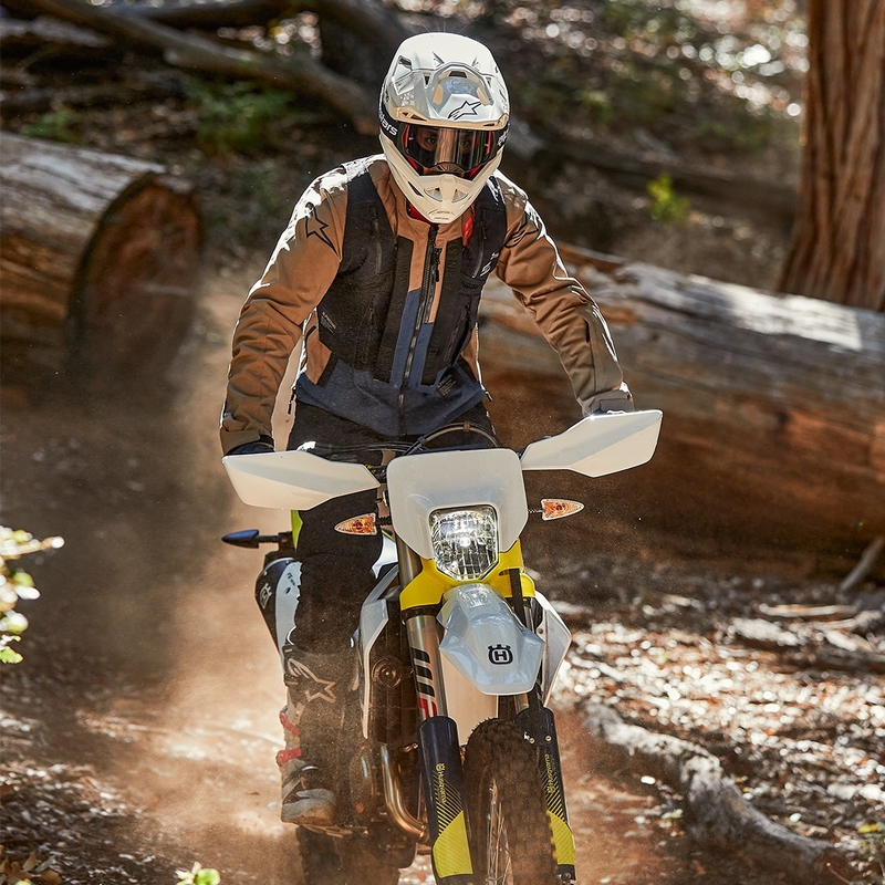 Kurtka motocyklowa Alpinestars Techdura czarno-odblaskowa
