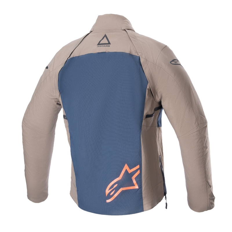 Kurtka motocyklowa Alpinestars Techdura w kolorze czarno-brązowo-granatowym