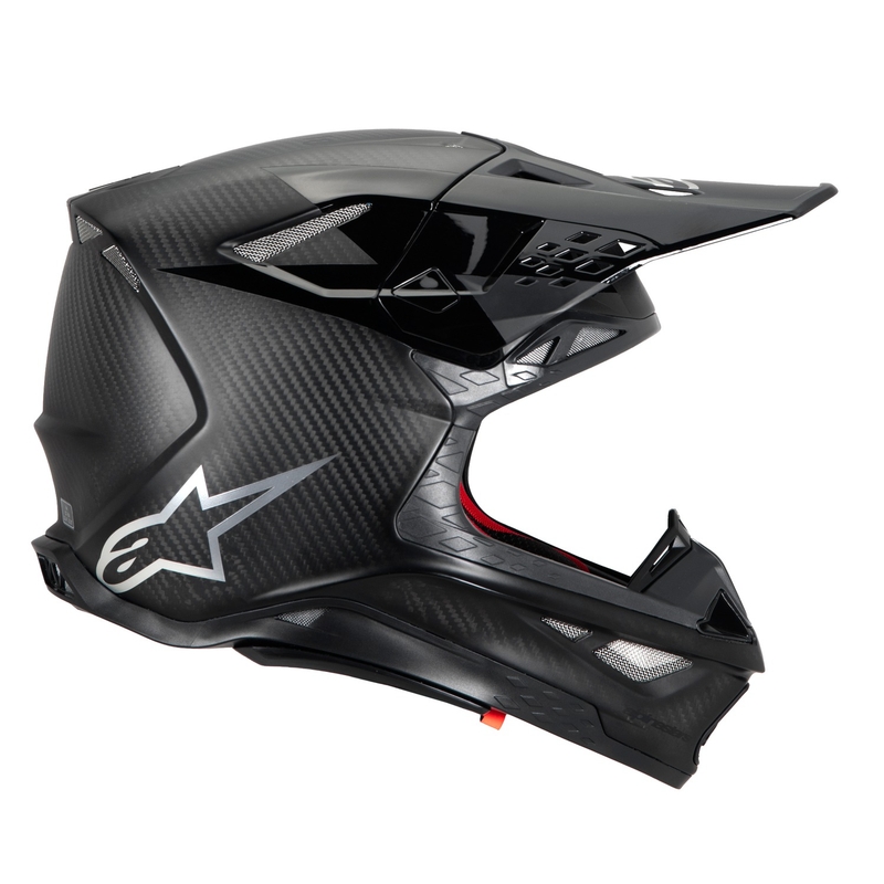 Kask motocrossowy Alpinestars Supertech S-M10 Fame błyszczący/matowy karbon