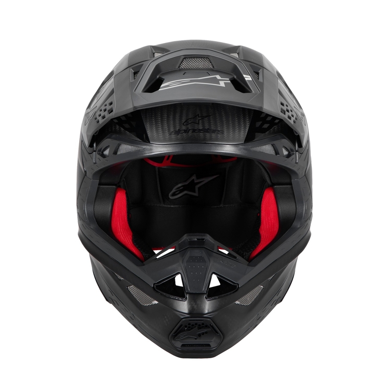 Kask motocrossowy Alpinestars Supertech S-M10 Fame błyszczący/matowy karbon