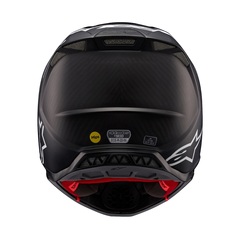 Kask motocrossowy Alpinestars Supertech S-M10 Flood czarno-ciemnoszary