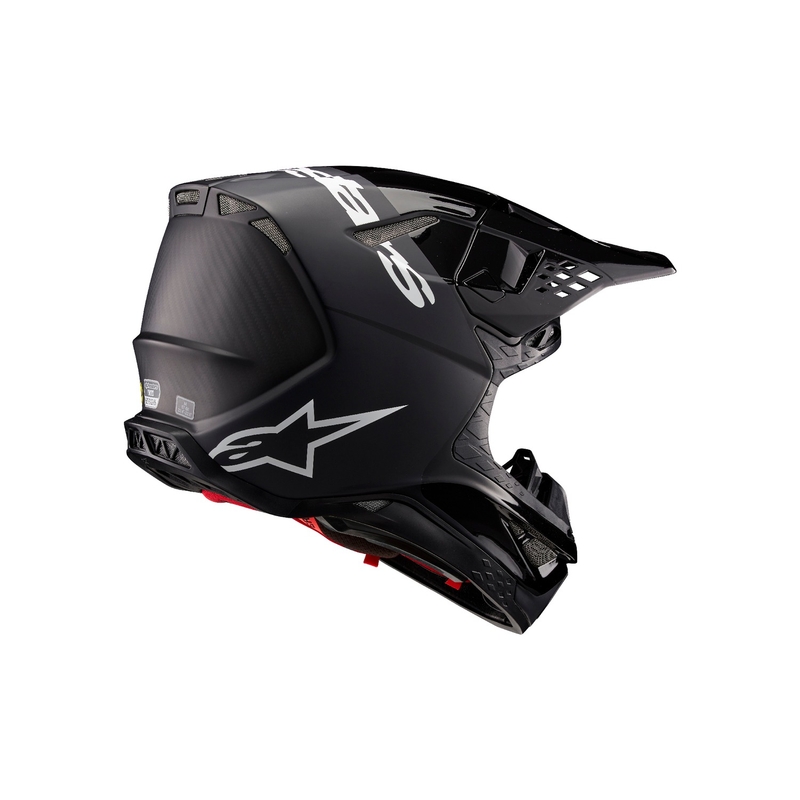 Kask motocrossowy Alpinestars Supertech S-M10 Flood czarno-ciemnoszary