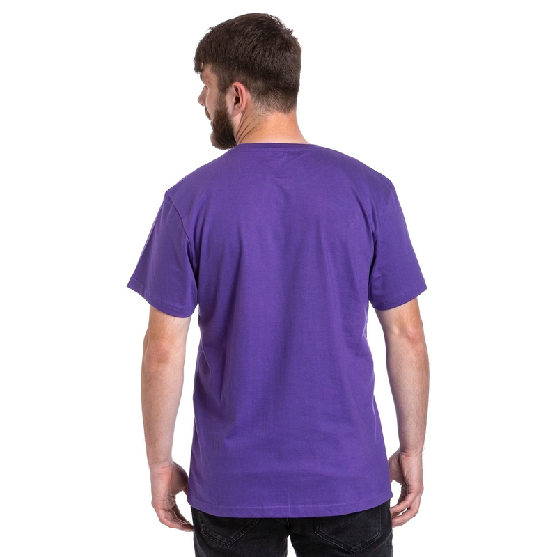 T-shirt męski Meatfly Repash fioletowy