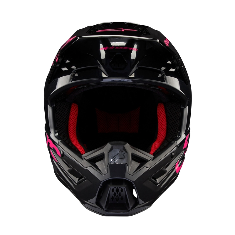 Kask motocrossowy Alpinestars S-M5 Corp czarno-różowy