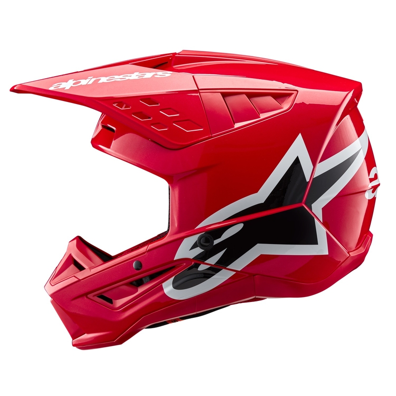 Kask motocrossowy Alpinestars S-M5 Corp czerwony