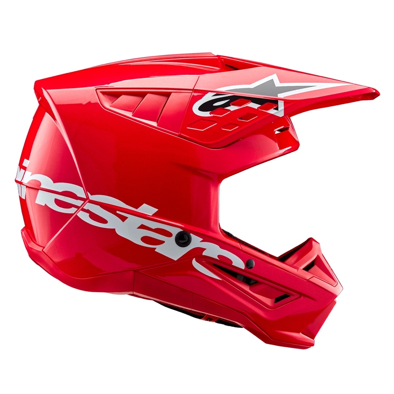 Kask motocrossowy Alpinestars S-M5 Corp czerwony