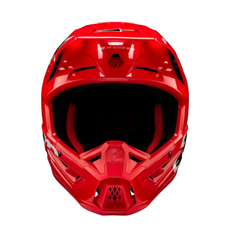 Kask motocrossowy Alpinestars S-M5 Corp czerwony