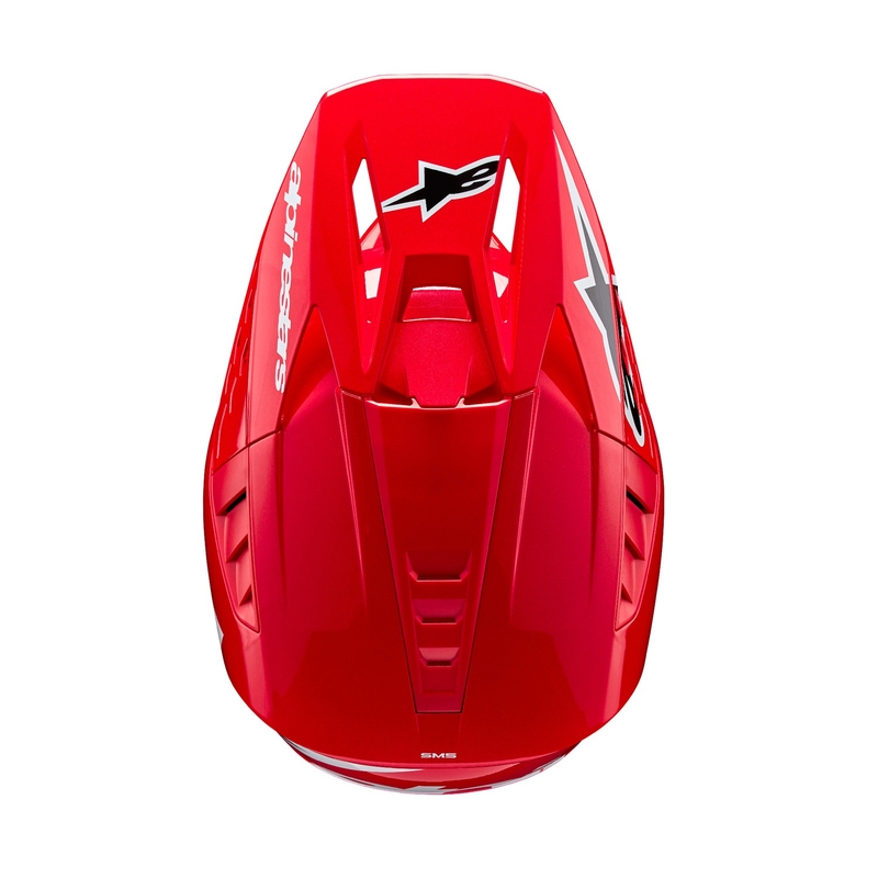 Kask motocrossowy Alpinestars S-M5 Corp czerwony