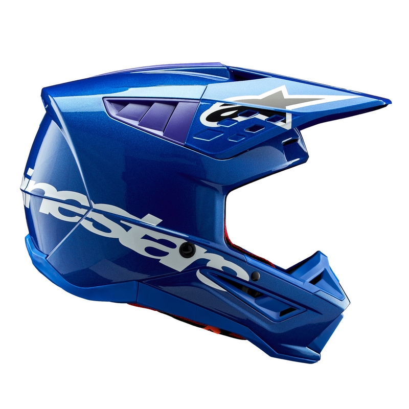 Kask motocrossowy Alpinestars S-M5 Corp w kolorze niebieskim