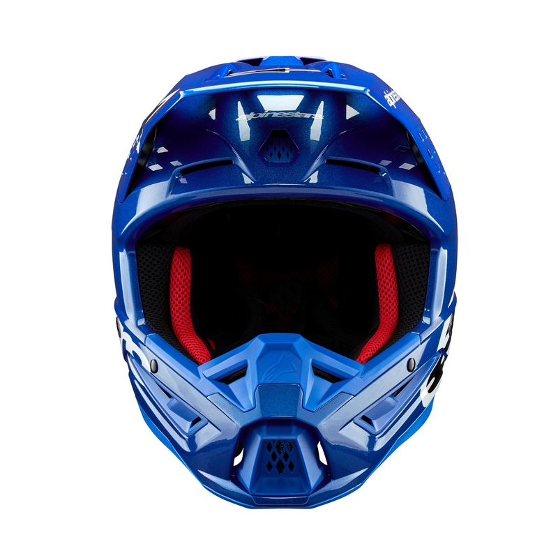 Kask motocrossowy Alpinestars S-M5 Corp w kolorze niebieskim