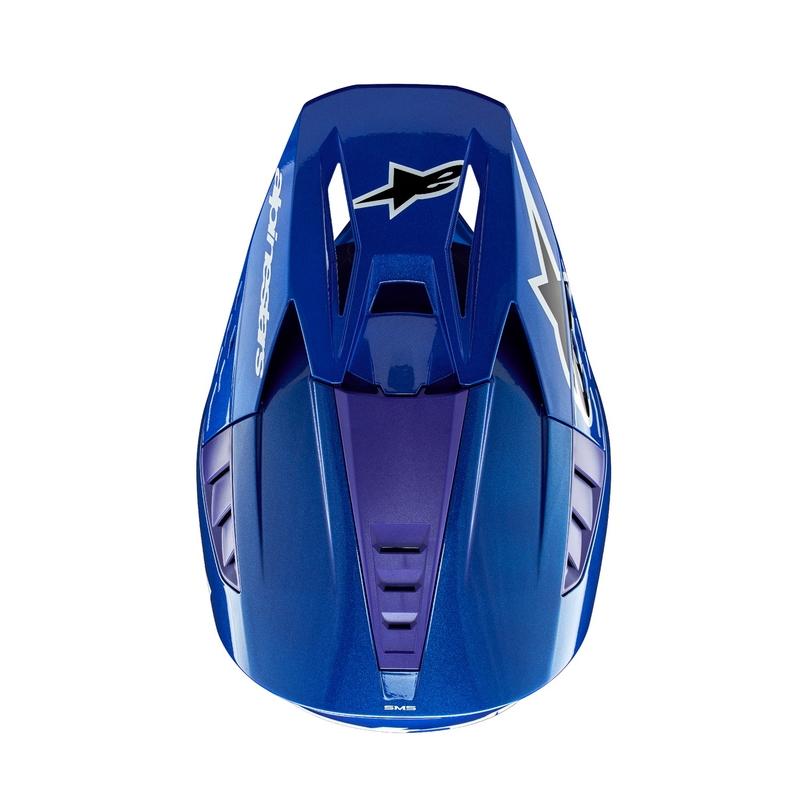 Kask motocrossowy Alpinestars S-M5 Corp w kolorze niebieskim
