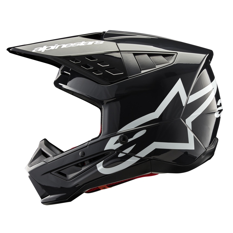 Kask motocrossowy Alpinestars S-M5 Corp w kolorze ciemnoszarym
